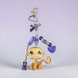 LPS Littlest Pet Shop Handmade Keychain!